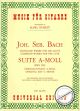 Titelbild für UE 14475 - SUITE A-MOLL BWV 995