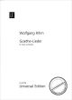 Titelbild für UE 33706 - GOETHE LIEDER