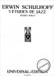 Titelbild für UE 8954-58 - 5 ETUDES DE JAZZ