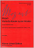 Titelbild für UT 50219 - WERKE FUER KLAVIER ZU 4 HAENDEN