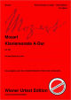 Titelbild für UT 50418 - SONATE A-DUR KV 331