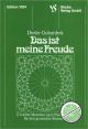 Titelbild für VS 1034 - DAS IST MEINE FREUDE