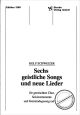 Titelbild für VS 1309 - 6 GEISTLICHE SONGS