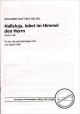 Titelbild für VS 1581 - HALLELUJA LOBET IM HIMMEL DEN HERRN (PSALM 148) (1999)