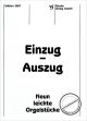 Titelbild für VS 3067 - EINZUG - AUSZUG - 9 LEICHTE ORGELSTUECKE