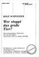 Titelbild für VS 5029 - WER STOPPT DAS GROSSE TIER