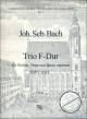 Titelbild für WW 3 - TRIO F-DUR BWV 1040