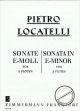 Titelbild für ZM 10380 - SONATE E-MOLL